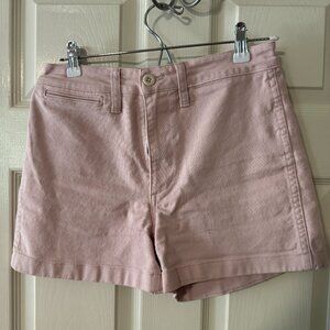 Madewell Blush Pink High Waisted Shorts Size 2